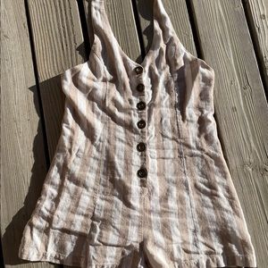 Paradise USA striped romper size L